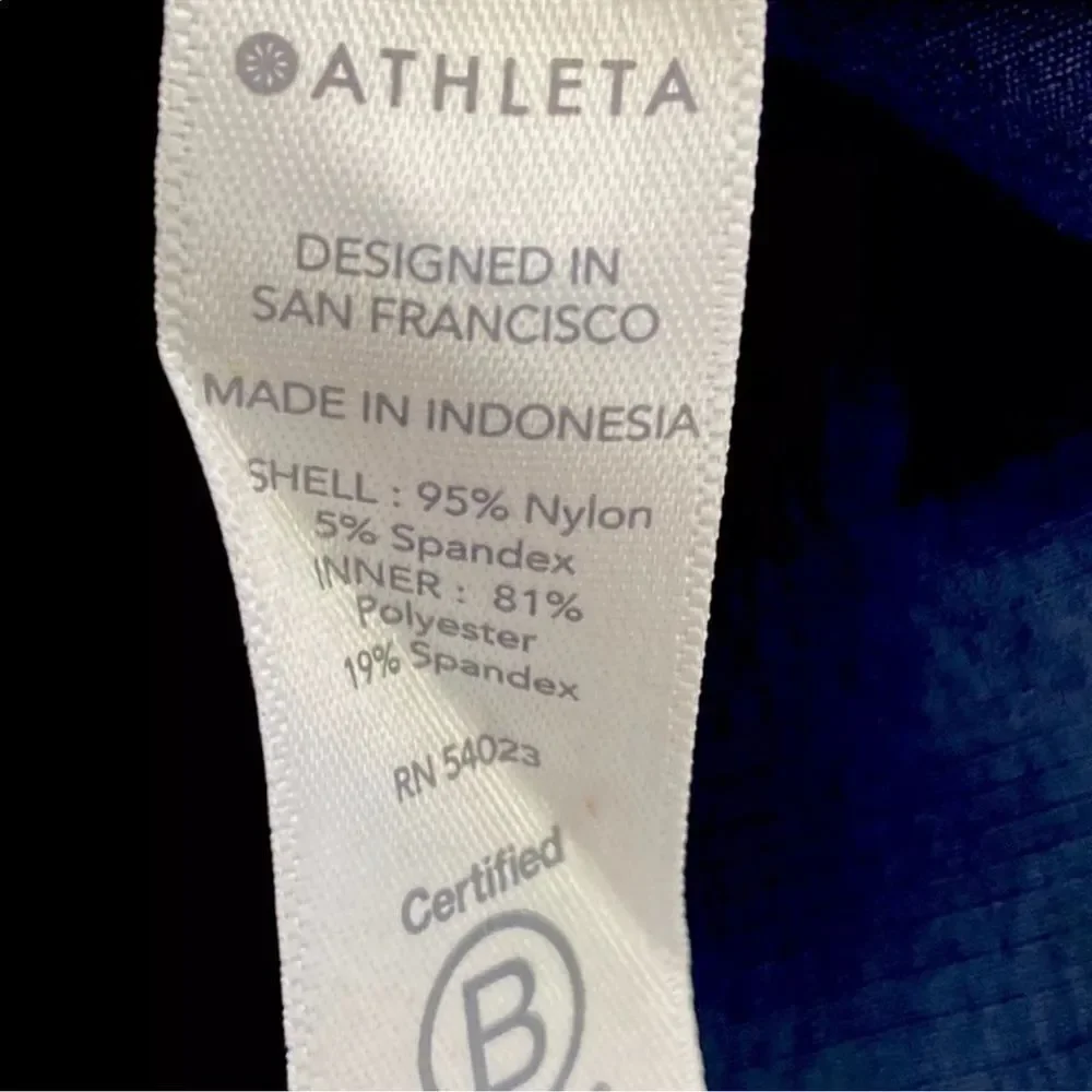 Athleta Trekkie Crest Skort Mesh Black 8